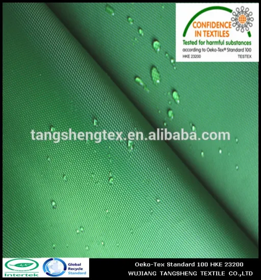210D 100%Recycled PET oxford fabric for bags/tents