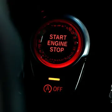 BMW 12 34 5 6 7 Series Car Styling Engine Start Stop Switch Button Sticker