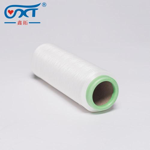 Engros 100% polyesterfiber 150d/48F dty elastisk garn