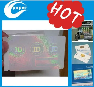 Popular anti-counterfeit hologram card Mixed other technic