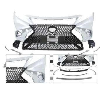 TOYOTA Camry to LEXUS LS600 Style Front Bumper Kit (2018-2020), ABS Material