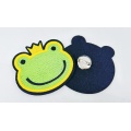 Clothing Accessories & Garments Embroidered Cartoon Patch Made from Felt Fabric Customizable Badges with Embroidered Patches