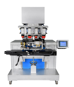 Four Color Pad Printer with Independent Printing Pad (M4/S-T4X)
