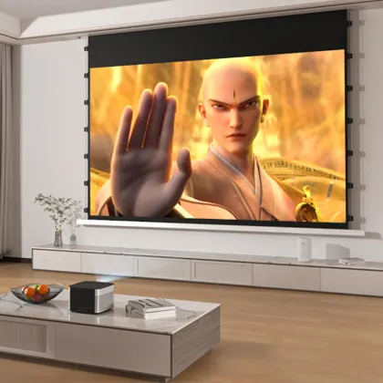 2023 AI Smart Tab-Tensioned ALR Projector Screen