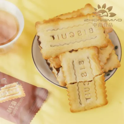 Hazelnut Delight Double Layer Biscuits Hazelnut Flavor