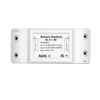 APP Control Wireless Switch WiFi +RF433 Smart Breaker for Echo Alexa