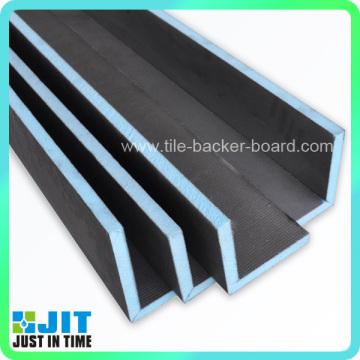 Polystyrene angled pipe insulation cladding panel