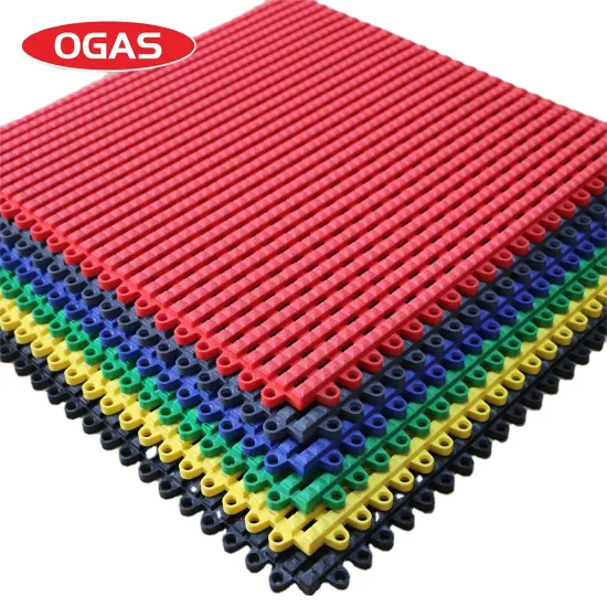 OGAS OEM Factory Outlet: Durable PVC Interlocking Garage Floor Tiles
