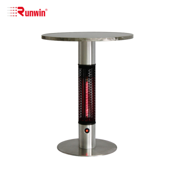 Infrared Electric Heater Table for Patio - Central Vertical Heating