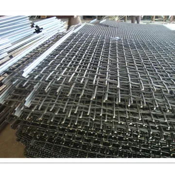 Iron Wire Mesh High Manganese Crimped Screen Mesh for Crusher