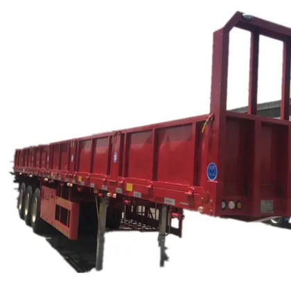 Brand Trailer Flat Trailer bed semi-trailer