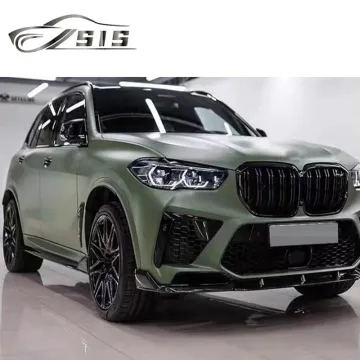 X5M F95 Bodykit: Front Lips, Side Skirts, Trunk Spoiler, Rear Diffuser - F95 Plastic Material Car Auto Parts
