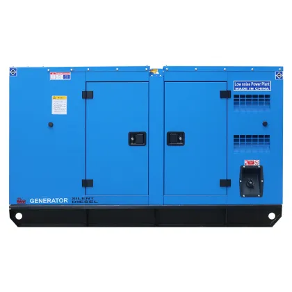 High-Power Silent Natural Gas Turbine Power Plants: 200KW to 500KVA Flywheel Generators