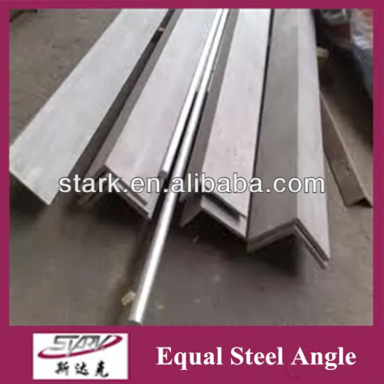standard size of mild steel angle