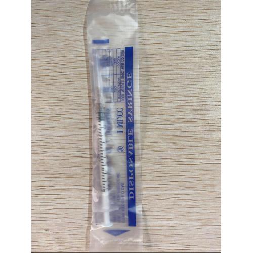 1ml Luer Slip Disposable Sterile Syringe