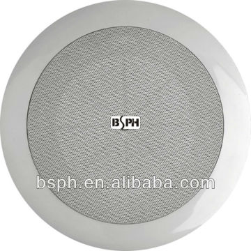 Hot-sale Public Address amplifier Speaker, ABS Plastic Back Cover Ceiling Speaker for Public Address system Amplifier