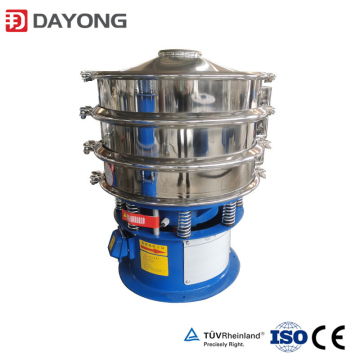 Discount Vibrating Screen Salt Sifter Sieve Machine DY-600 Vertical Vibration Motor Separating Plant 12 Months 220v/380v 1layers