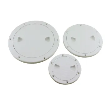 Marine Screw-Out Deck Plate Inspection Hatch: Plastic Access for Boats and RVs