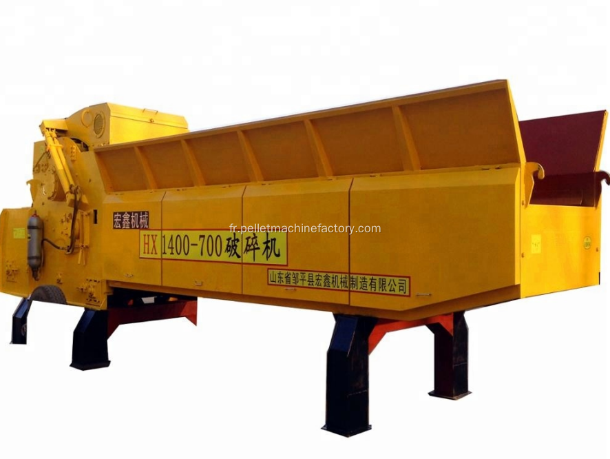 Drum Tree Wood Out Wood Chipper Shredder Machine