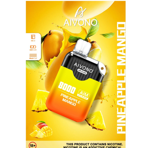 AIM-CLEAR 8000 PUFFS AIVONO Shenzhen Recargable