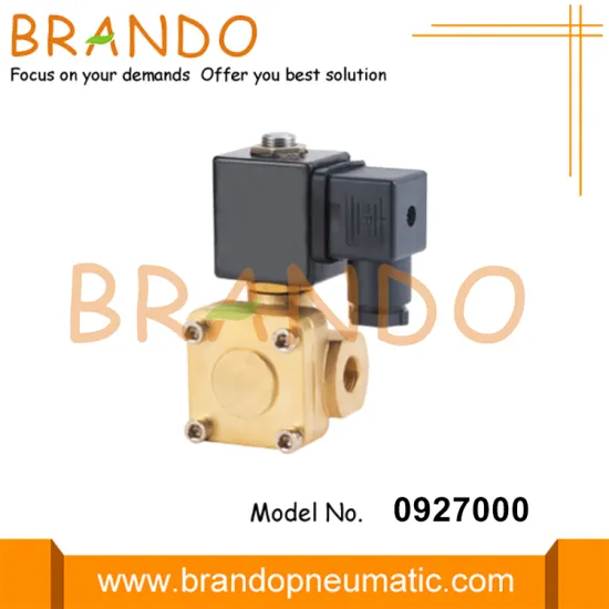 0927000 1/4'' Air Compressor Brass Solenoid Valve