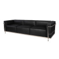 LE CORBUSIER LC3 Skórzana sofa reprodukcja