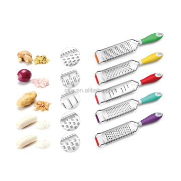 High-Quality Coarse, Fine, Extra Coarse, and Ribbon Grater Vegetable Cutter Set