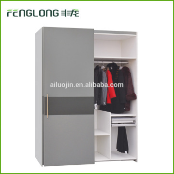 Modern new style high quality steel bedroom wardrobe designs