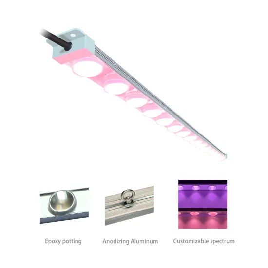 LED Bar for Vertical Farming: Hydroponic Plant Grow Lamp with Full Spectrum for Horticulture