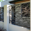 Skräddarsydd Laser Cut Outdoor Metal Screen