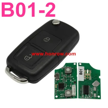 Standare remote key B01 2 button remote key for KD300 and KD900 to produce any model remote