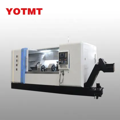 Double Spindle Slant Bed Heavy Duty CNC Lathe Machine