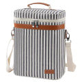 Kotek Canvas Tote Insulated Wine Cooler Bag