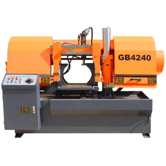 GB4240 Manual Feeding Roller Assist Bandsaw Machine for Metal