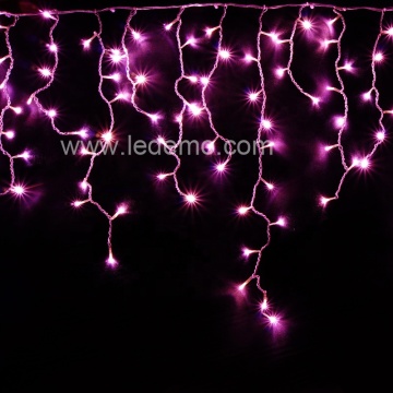 Christmas Outdoor Decoration String Lights and Curtains
