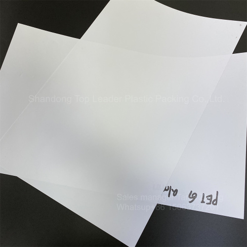 100mic high quality White PET-G sheet and film