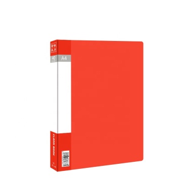Transparent A4 Plastic Document Protector with Custom Logo