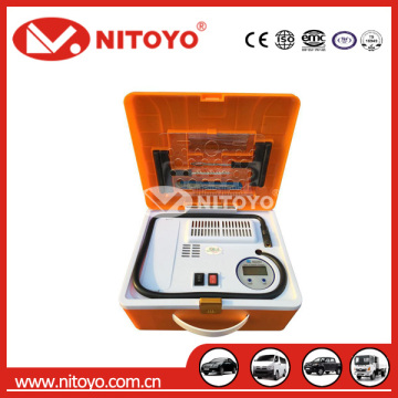 NITOYO Car air compressor with light with tire repare tools NT03-AC-164001