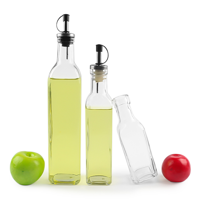 150ml Square Glass Oil Bottle