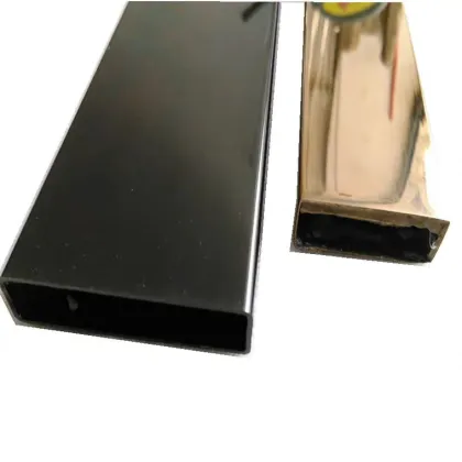 pure titanium rectangular pipes for chemical industry