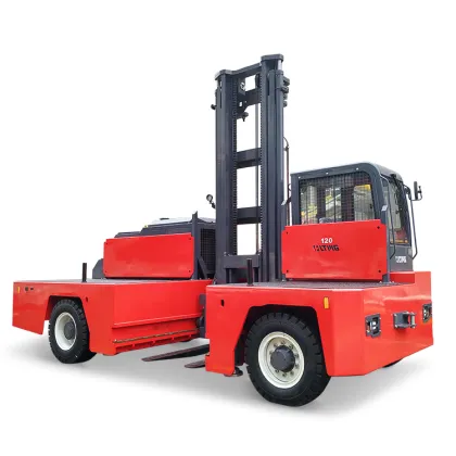 High-Quality 12 Ton Combilift Side Loader Forklift with Hydraulic Gearbox - China Brand Container Forklift