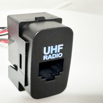 RJ45 & UHF Radio Socket Switch for Mitsubishi Zinger, Lancer, and Fortis