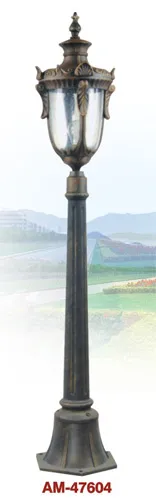 Antique Aluminium Garden Light