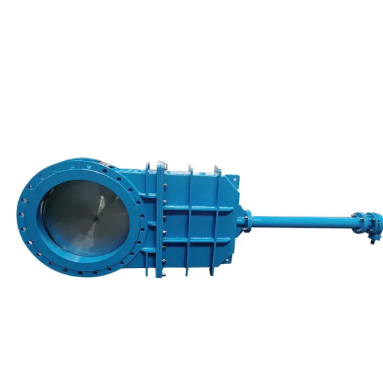 epdm resilient high pressure  knife gate valve