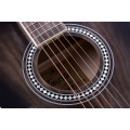 Ash type Cheap price plywood acoustic guitar