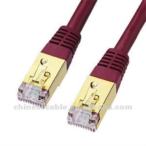 Hot Sale Twisted Pair Shield Flexible Cat5e Patch Cable with RJ45