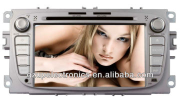 HD digital touch screen 7" car stereo DVD player for Focus 2008 with bluetooth TV steering control
