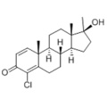 Androsta-1,4-dien-3-one,4-chloro-17-hydroxy-17-methyl-,( 57357374, 57263646,17b)- CAS 2446-23-3