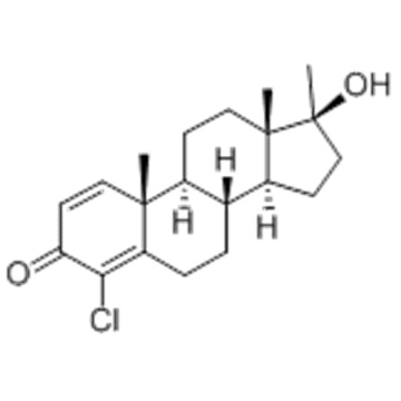 Androsta-1,4-dien-3-one,4-chloro-17-hydroxy-17-methyl-,( 57357374, 57263646,17b)- CAS 2446-23-3