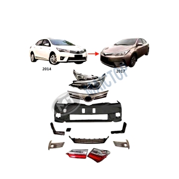 MAICTOP NIEUWE MODEL-AUTO-PARTEN BODY KIT VOOR COROLLA 2014 UPGRADE NAAR 2017-2018